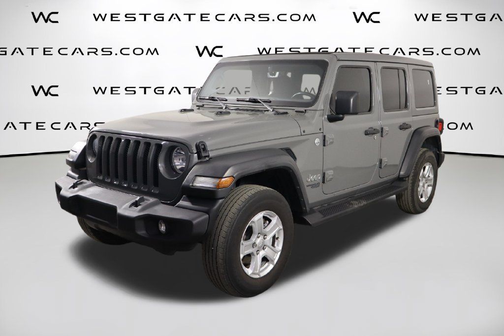 Used 2021 Jeep Wrangler Unlimited Sport w/ Sun And Sound Package AWD/4WD 360° Tour
