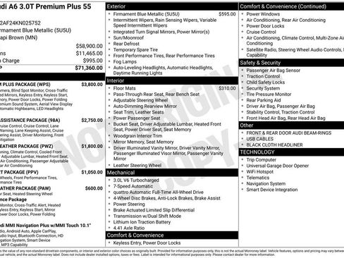 Used 2019 Audi A6 3.0T Premium Plus w/ Premium Plus Package image 5