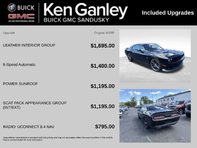 Used 2016 Dodge Challenger R/T Scat Pack w/ Leather Interior Group RWD image 6
