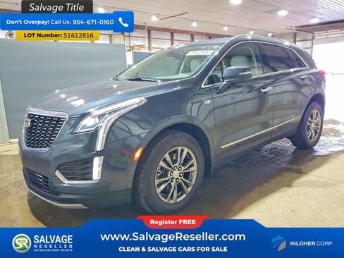 Used 2021 Cadillac XT5 Premium Luxury w/ LPO, Floor Liner Package AWD/4WD image 1