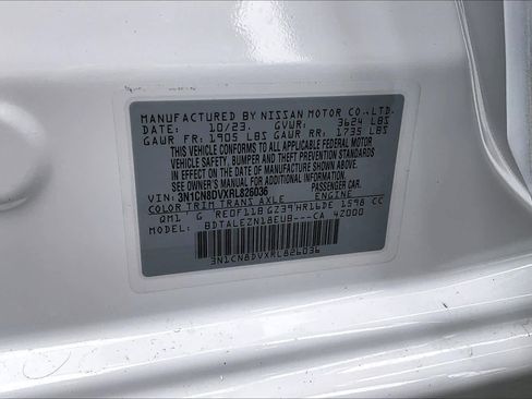 Used 2024 Nissan Versa S w/ Trunk Package image 30