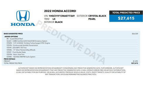Used 2022 Honda Accord LX image 2