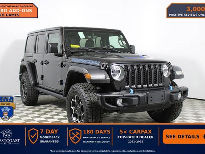Used 2022 Jeep Wrangler Unlimited Rubicon 4xe w/ Steel Bumper Group