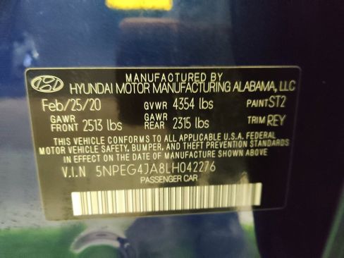 Used 2020 Hyundai Sonata SE w/ Cargo Package FWD image 33
