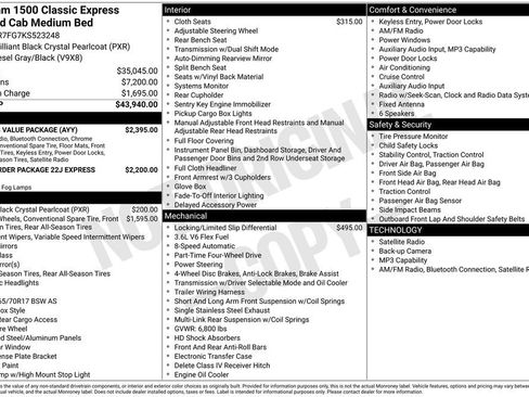 Used 2019 RAM 1500 Express w/ Express Value Package AWD/4WD image 3
