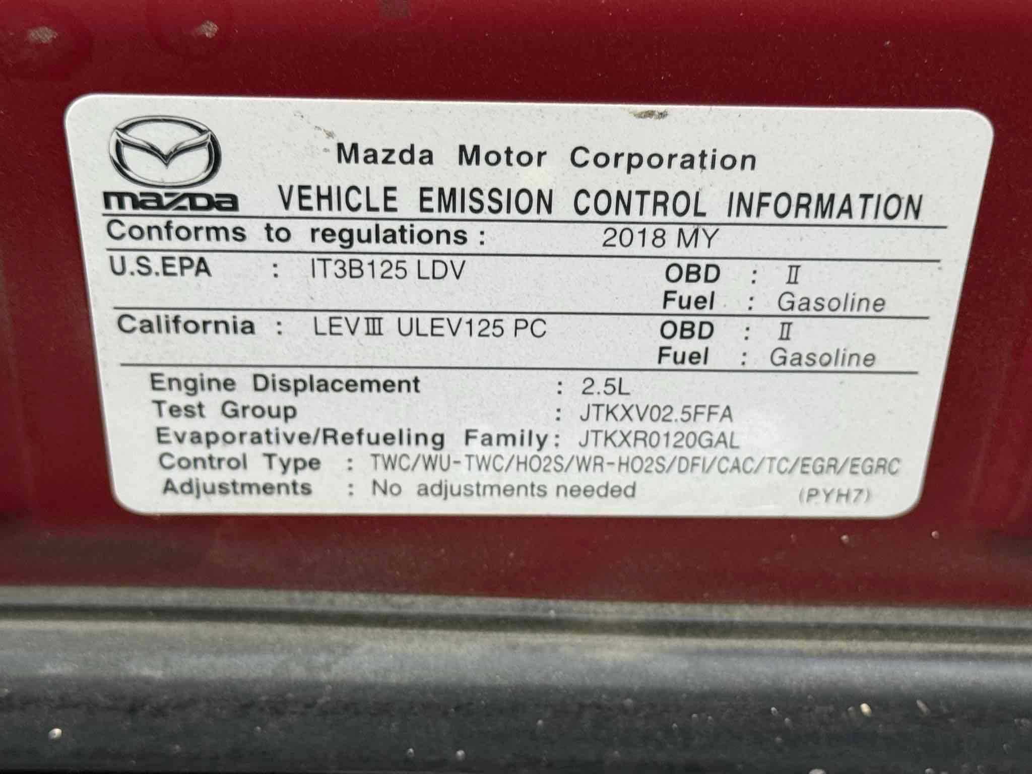 Used 2018 MAZDA MAZDA6 Signature FWD image 99