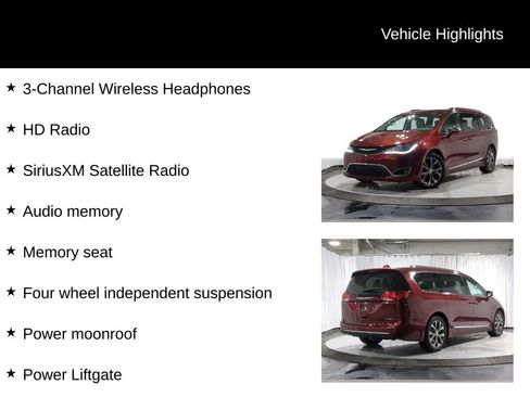 Used 2017 Chrysler Pacifica Limited w/ UConnect Theater Package image 19