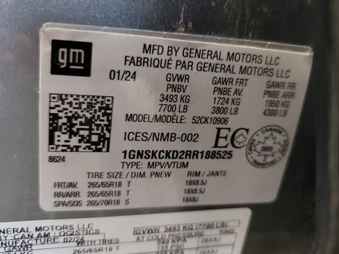 Used 2024 Chevrolet Suburban LT image 21