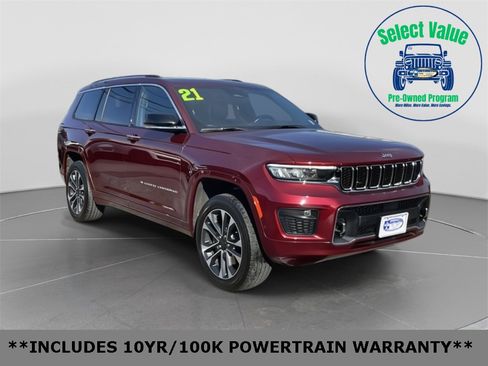 Used 2021 Jeep Grand Cherokee L Overland w/ Luxury Tech Group IV image 1