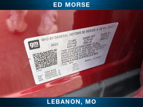 Used 2024 Chevrolet Equinox LT w/ LPO, Floor Liner Package image 32