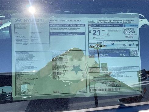 New 2026 Hyundai Palisade Calligraphy image 13