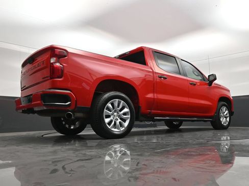 Used 2022 Chevrolet Silverado 1500 Custom w/ LPO, Dark Essentials Package RWD image 24
