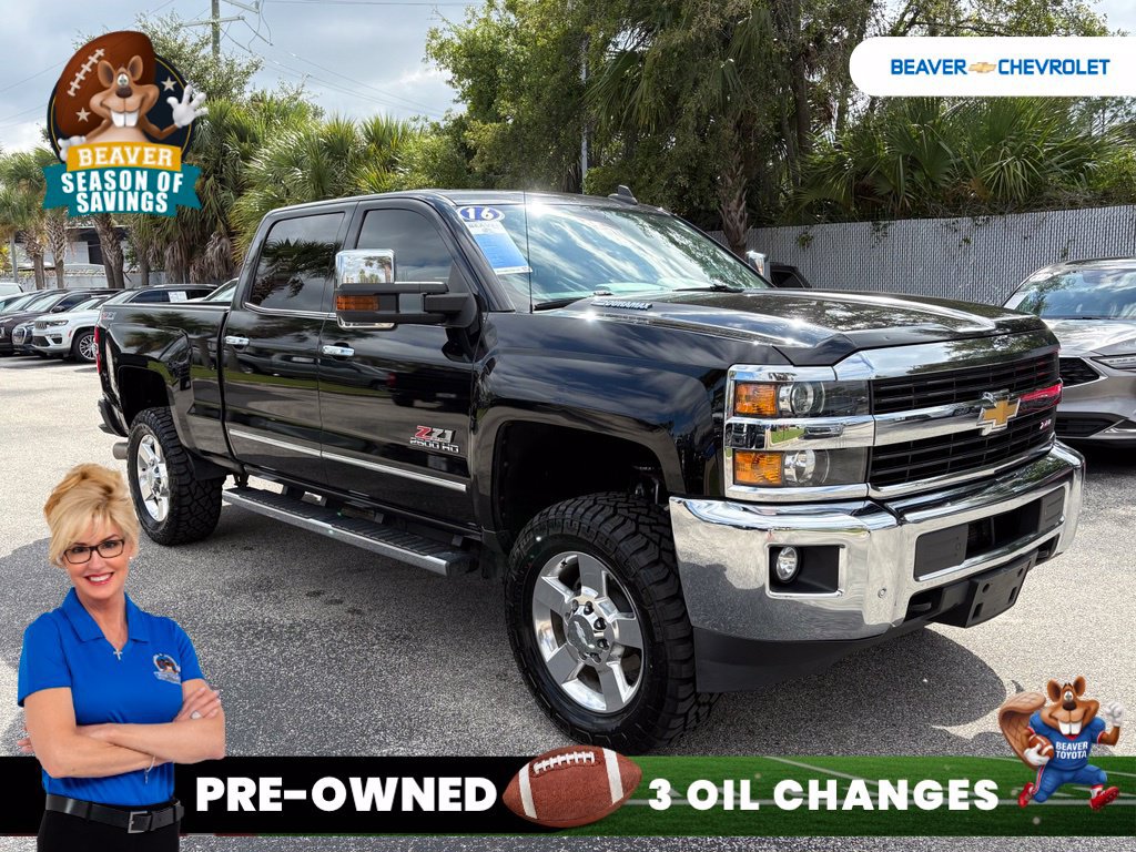 Used 2016 Chevrolet Silverado 2500 LTZ w/ Duramax Plus Package AWD/4WD image 9