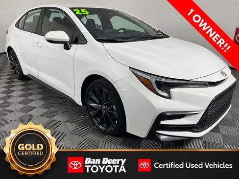 Certified 2025 Toyota Corolla SE FWD image 1