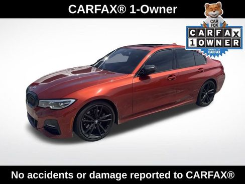 Used 2021 BMW 330i Sedan w/ M Sport Package RWD image 2