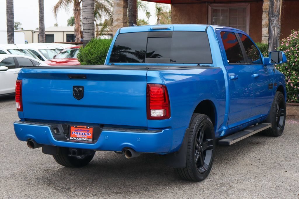 Used 2018 RAM 1500 Sport w/ Hydro Blue Sport Package RWD image 9