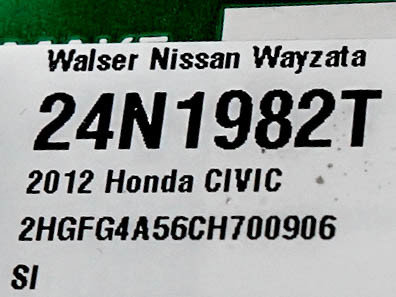 Used 2012 Honda Civic Si image 24