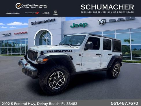 Used 2024 Jeep Wrangler Unlimited Rubicon AWD/4WD image 3