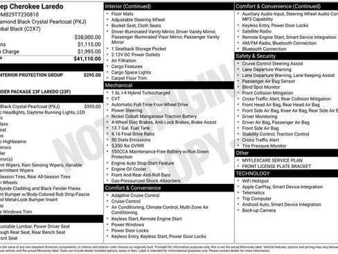 New 2026 Jeep Cherokee Laredo AWD/4WD image 38