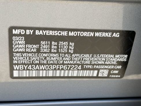 Used 2023 BMW i4 eDrive35 RWD image 33