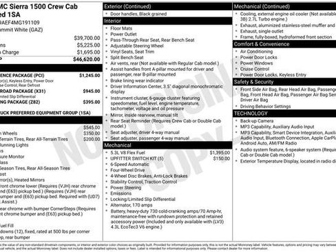 Used 2021 GMC Sierra 1500 4x4 Crew Cab w/ Convenience Package image 2