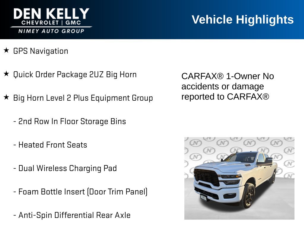 Used 2025 RAM 2500 Big Horn AWD/4WD image 6