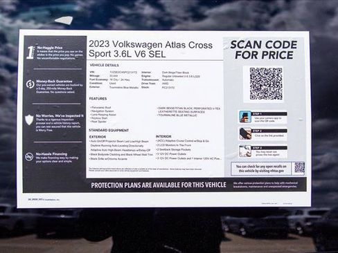 Used 2023 Volkswagen Atlas Cross Sport SEL R-Line AWD/4WD image 29