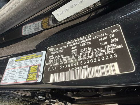 Used 2018 Kia Optima EX w/ Premium Package image 26