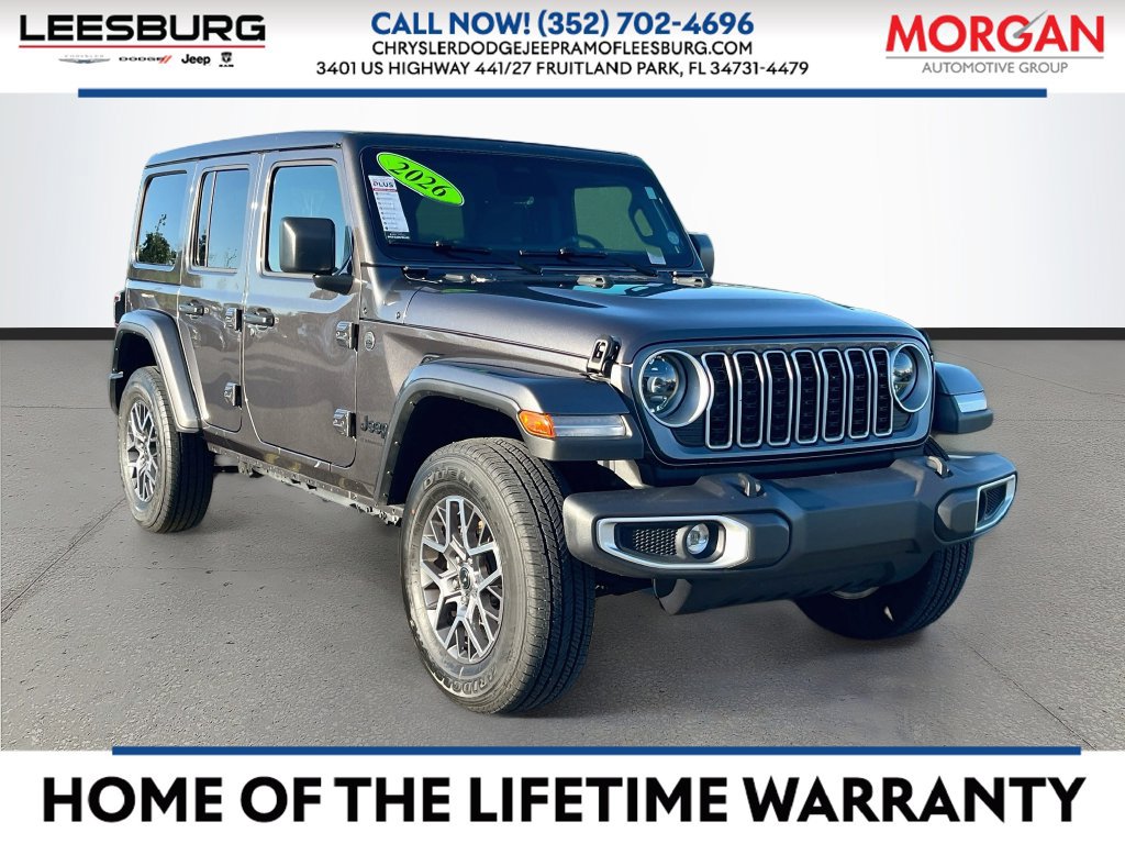 Used 2026 Jeep Wrangler Unlimited Sahara AWD/4WD image 1
