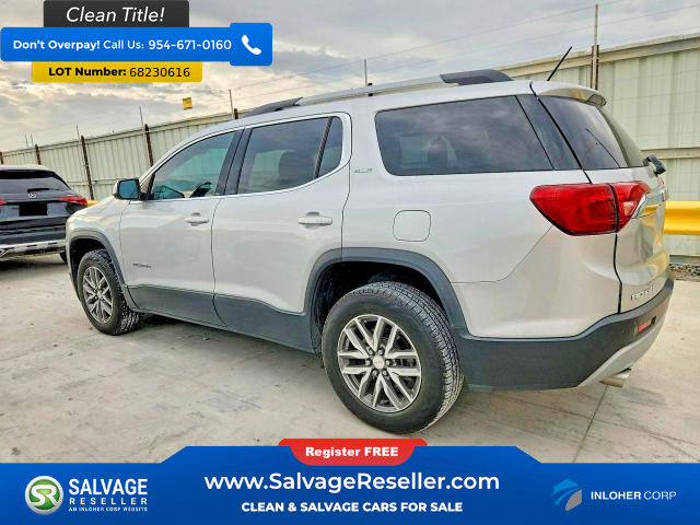 Used 2017 GMC Acadia SLE w/ Driver Alert Package I FWD image 3