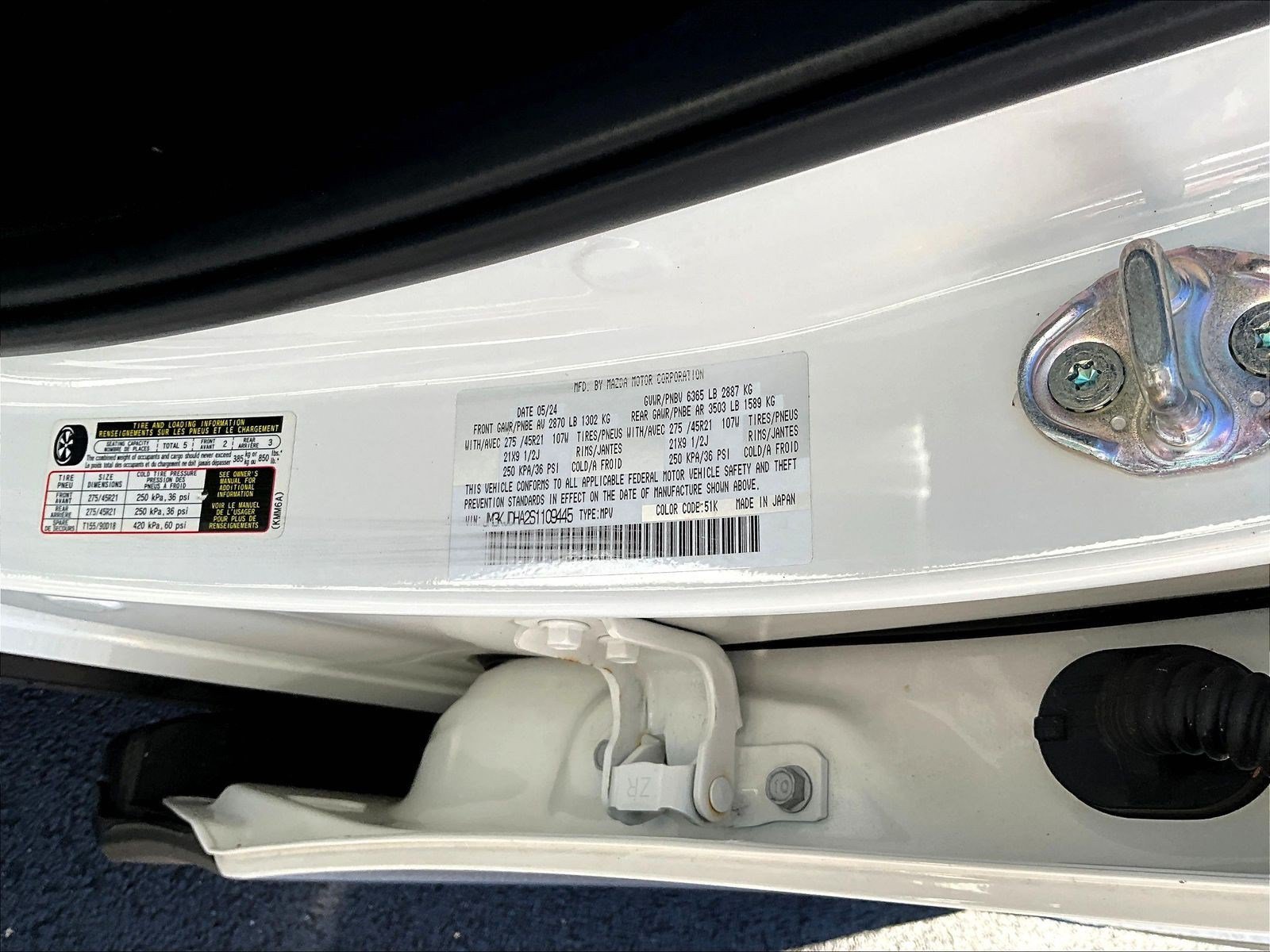 Used 2025 MAZDA CX-70 Plug-In Hybrid w/ Premium Pkg AWD/4WD image 19