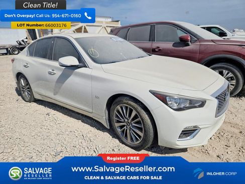 Used 2018 INFINITI Q50 Luxe w/ Cargo Package (L95) RWD image 5