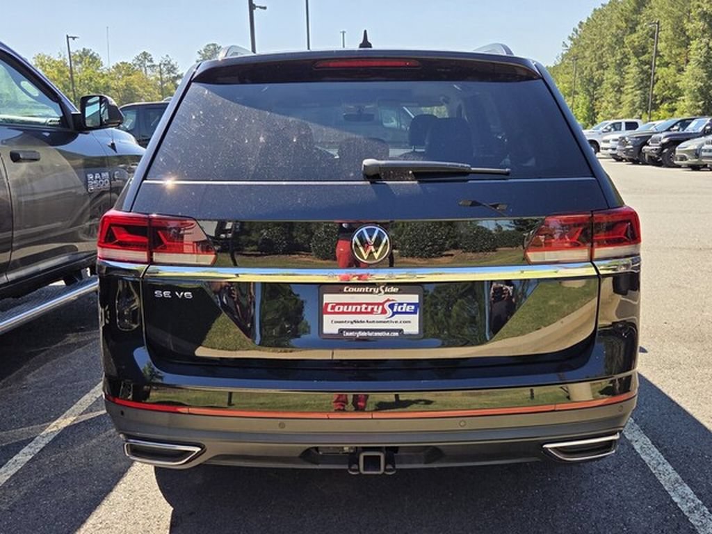 Used 2021 Volkswagen Atlas SE w/ Panoramic Sunroof Package FWD image 5