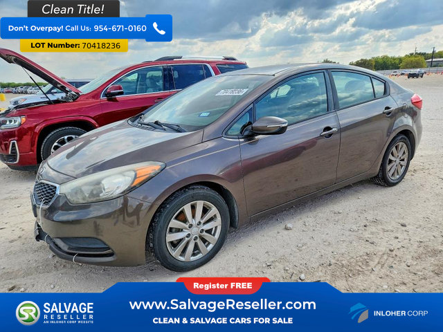 Used 2014 Kia Forte LX w/ Popular Package FWD image 1