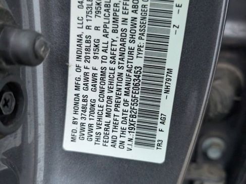 Used 2015 Honda Civic LX image 22