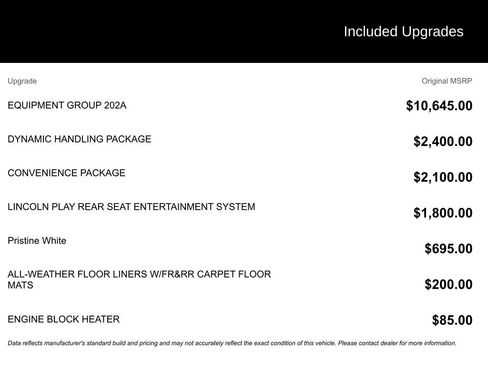 Used 2021 Lincoln Aviator Reserve w/ Equipment Group 202A image 2