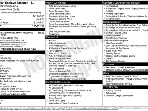 Used 2022 Buick Enclave Essence image 43