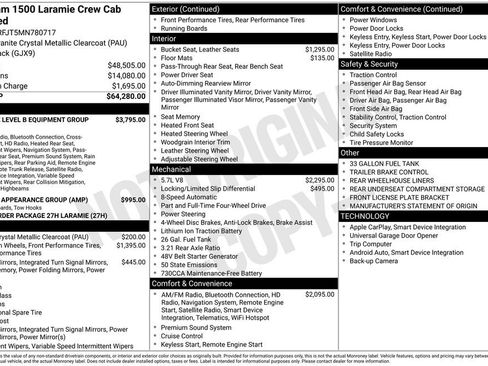Used 2021 RAM 1500 Laramie AWD/4WD image 5