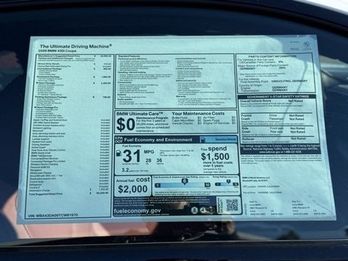 New 2026 BMW 430i 430i w/ M Sport Package image 28