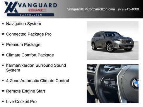 Used 2025 BMW X5 xDrive40i w/ Climate Comfort Package AWD/4WD image 6