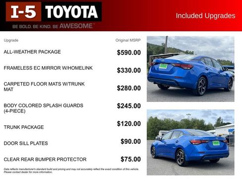 Used 2024 Nissan Sentra SV w/ All-Weather Package FWD image 5