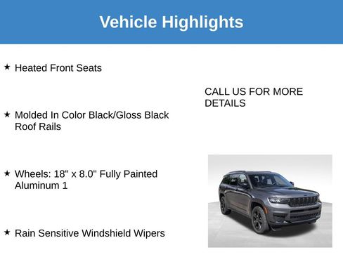 Used 2023 Jeep Grand Cherokee L Laredo AWD/4WD image 36
