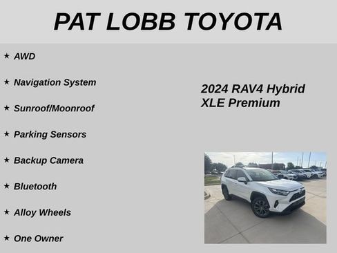 Used 2024 Toyota RAV4 XLE Premium AWD/4WD image 13