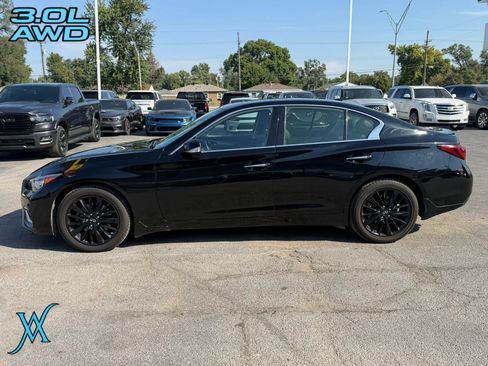 Used 2021 INFINITI Q50 Luxe w/ Seat & Sound Package AWD/4WD image 4