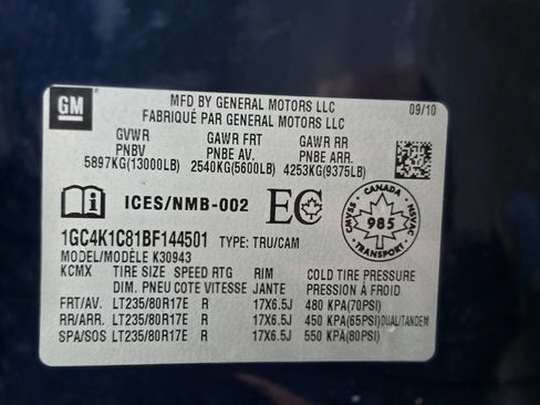 Used 2011 Chevrolet Silverado 3500 LTZ image 86