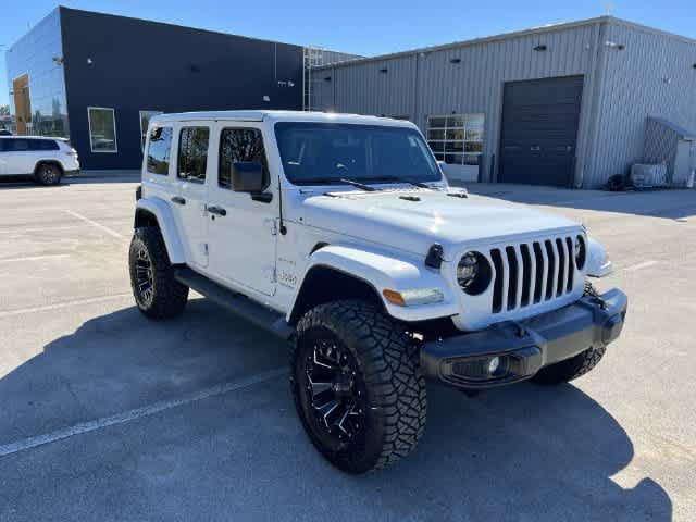 Used 2021 Jeep Wrangler Unlimited Sahara w/ Cold Weather Group AWD/4WD image 2