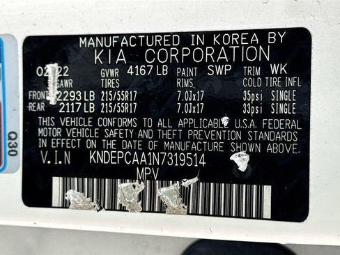 Certified 2022 Kia Seltos LX image 32