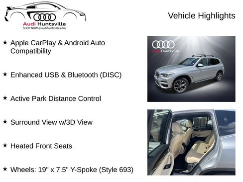Used 2021 BMW X3 xDrive30i w/ Premium Package AWD/4WD image 18