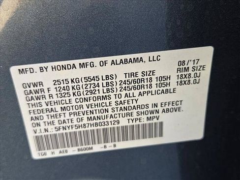 Used 2017 Honda Pilot EX-L image 27