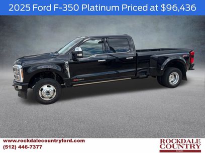 Used 2025 Ford F350 Platinum w/ Platinum Plus Package